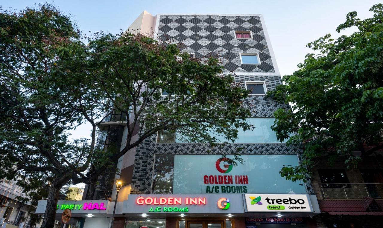 Treebo Golden Inn, 700 Mtrs From Promenade Beach Pondicherry Exterior foto